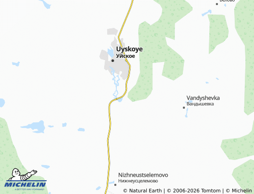 MICHELIN-Landkarte Gorki - ViaMichelin