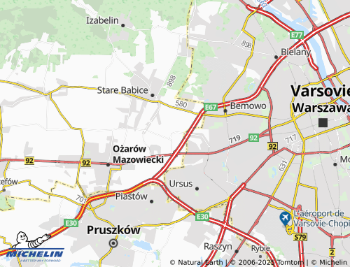 MICHELIN-Landkarte Szeligi - ViaMichelin