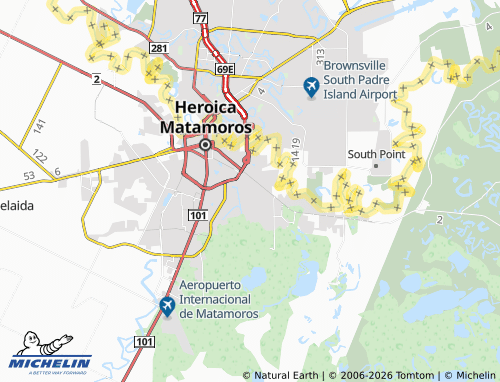 MICHELIN Miguel Hidalgo map - ViaMichelin