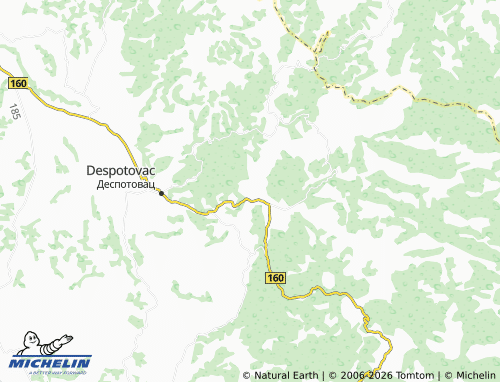 Mapa MICHELIN Dvorište - ViaMichelin