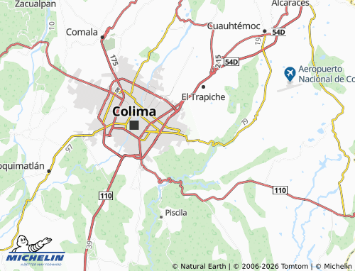 Mappa MICHELIN Burócratas Municipales - ViaMichelin