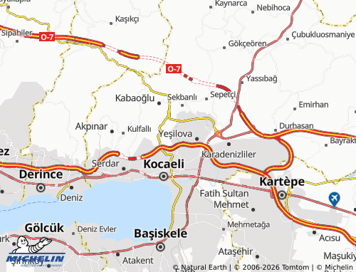 Mappa MICHELIN Malta - ViaMichelin