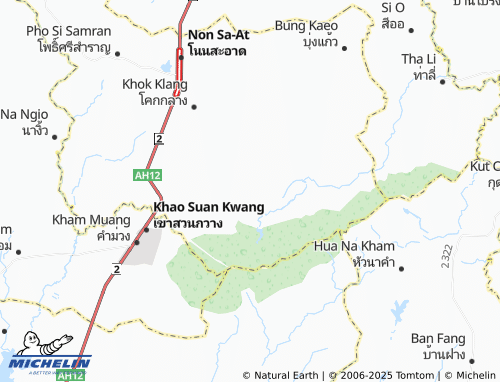 MICHELIN Thom Na Ngam map - ViaMichelin