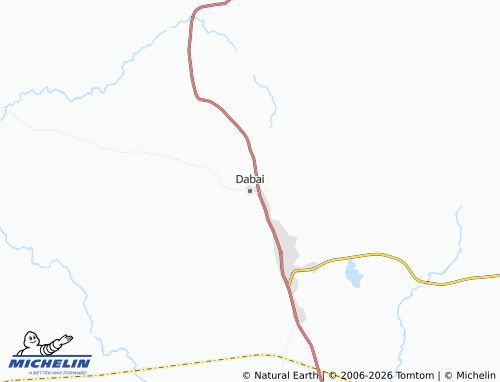 MICHELIN Dabai map - ViaMichelin