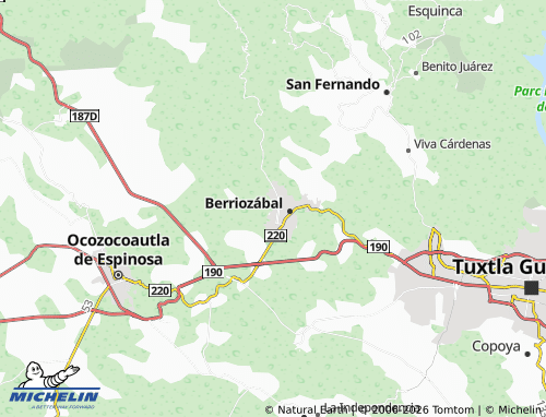 Mapa MICHELIN San Marcos - ViaMichelin