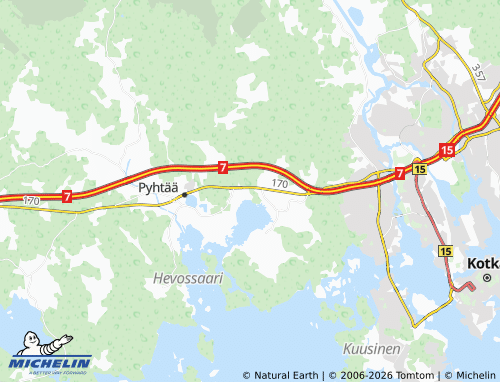 MICHELIN-Landkarte Peltolanmäki - ViaMichelin