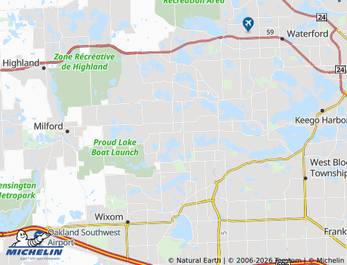 Mapa MICHELIN Commerce - ViaMichelin