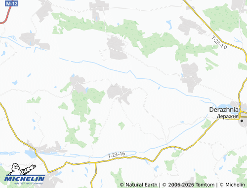 MICHELIN Korzhivtsi map - ViaMichelin