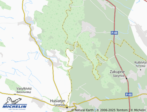 MICHELIN-Landkarte Romanivka - ViaMichelin