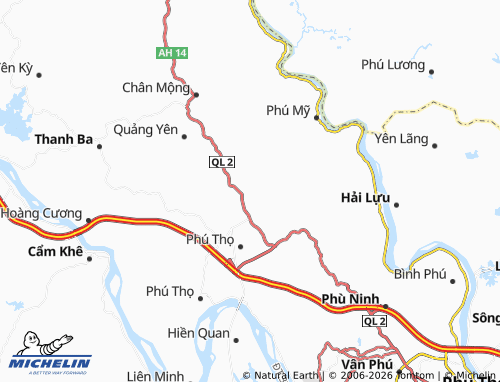 Mapa MICHELIN Tiên Phú - ViaMichelin