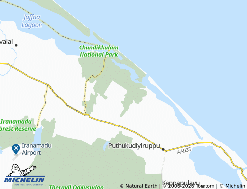 Mapa MICHELIN Suthanthirapuram - ViaMichelin