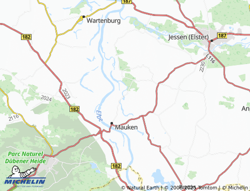 Carte MICHELIN Kleindröben - ViaMichelin