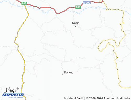 Mappa MICHELIN Sorkun - ViaMichelin