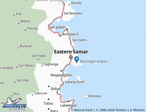 MICHELIN Canjaway map - ViaMichelin