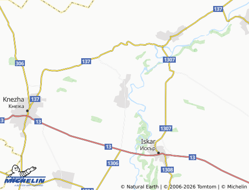 MICHELIN Dolni Lukovit map - ViaMichelin