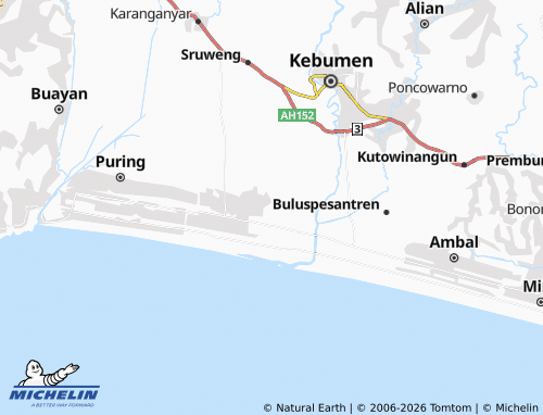 Carte MICHELIN Gebangsari - ViaMichelin