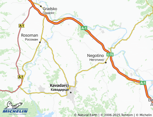 MICHELIN Sopot map - ViaMichelin