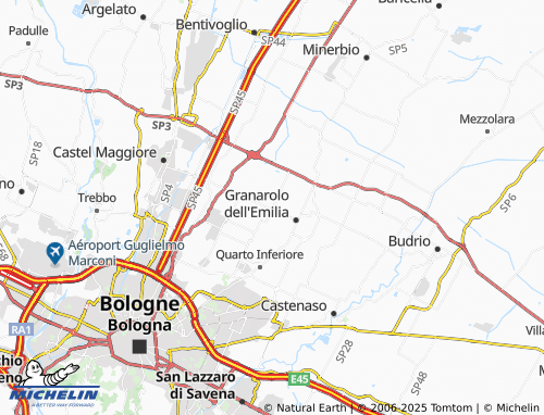 MICHELIN Viadagola map - ViaMichelin