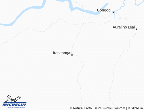 MICHELIN-Landkarte Itapitanga - ViaMichelin