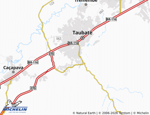 Mapa MICHELIN Chácaras Catagua - ViaMichelin