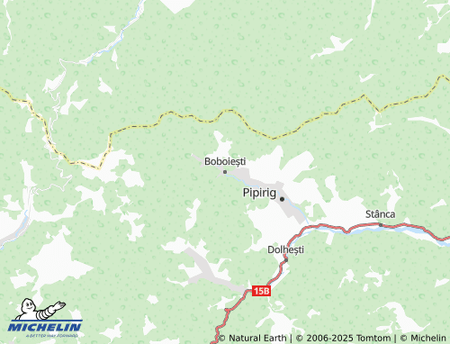 MICHELIN Boboiești map - ViaMichelin