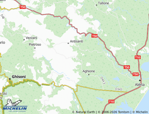 Mappa MICHELIN Casevecchie - ViaMichelin