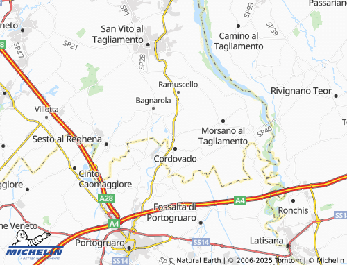 MICHELIN Casette map - ViaMichelin