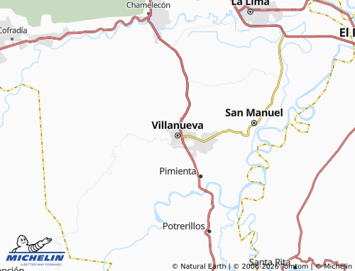 Mapa MICHELIN Villanueva - ViaMichelin