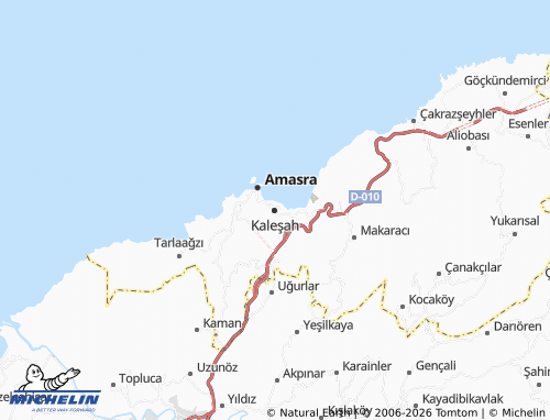 MICHELIN Kaleşah map - ViaMichelin