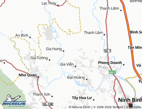 Mapa MICHELIN Liên Sơn - ViaMichelin
