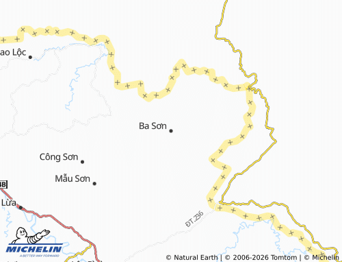 Mapa MICHELIN Xuất Lễ - ViaMichelin