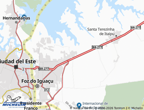 Mapa MICHELIN Três Lagoas - ViaMichelin