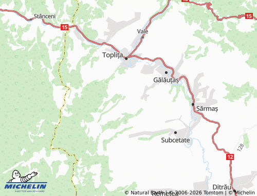 MICHELIN Preluca map - ViaMichelin
