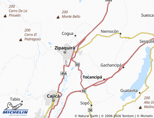 Carte MICHELIN Pasoancho - ViaMichelin