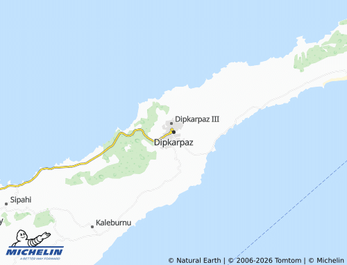Mappa MICHELIN Dipkarpaz II - ViaMichelin