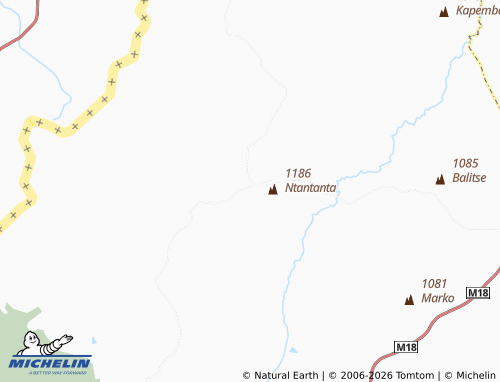 Mapa MICHELIN Kaphata - ViaMichelin