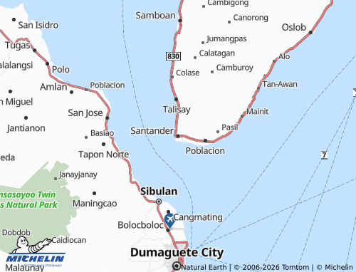MICHELIN Santander map - ViaMichelin
