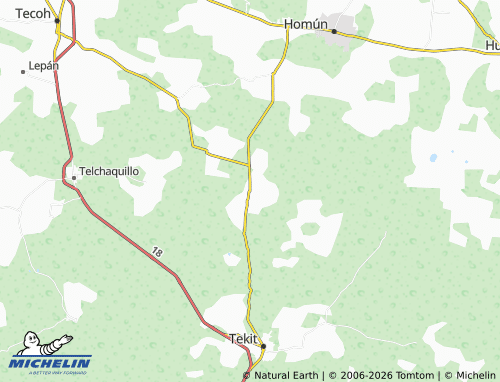 Mappa MICHELIN San Isidro Ochil - ViaMichelin