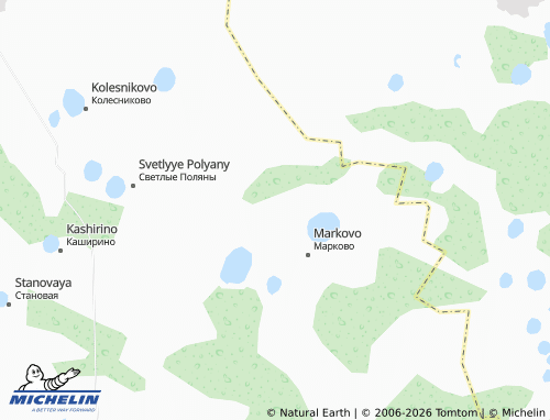 MICHELIN-Landkarte Snezhnaya - ViaMichelin