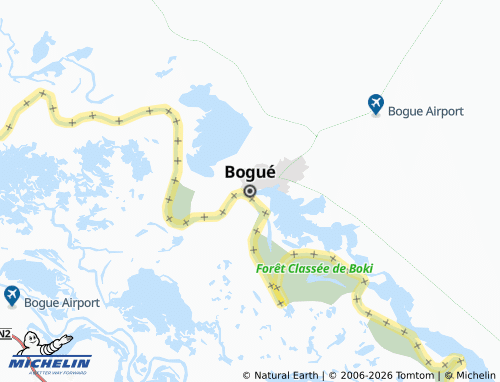 Mappa MICHELIN Bogué - ViaMichelin