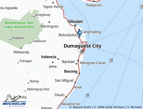 MICHELIN Junob map - ViaMichelin