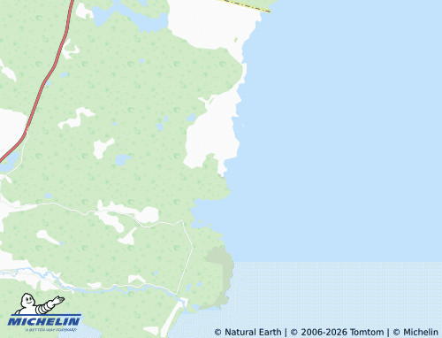 Mapa MICHELIN Moningssand - ViaMichelin