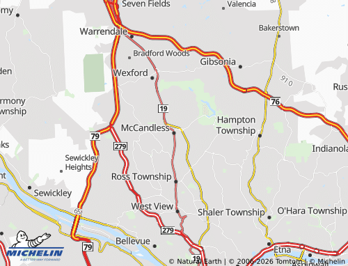 Mappa MICHELIN McCandless - ViaMichelin
