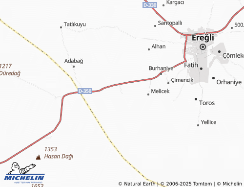 MICHELIN Karaburun map - ViaMichelin