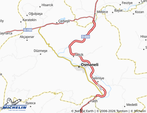 Mappa MICHELIN Selçik - ViaMichelin