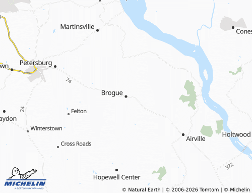 Mappa MICHELIN Brogue - ViaMichelin