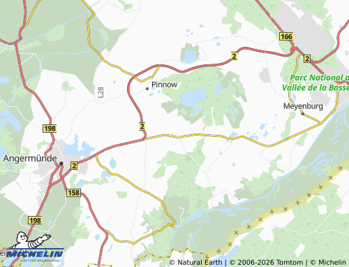 MICHELIN Felchow map - ViaMichelin