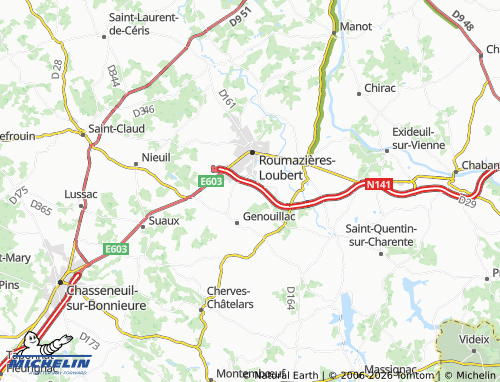 Carte MICHELIN Le Communal - ViaMichelin