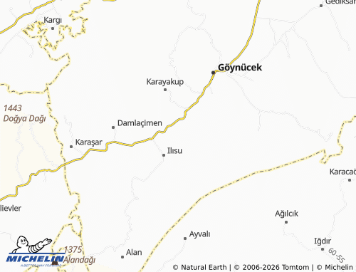 MICHELIN Kervansaray map - ViaMichelin