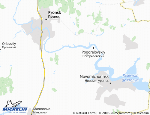 MICHELIN Gnilomedovo map - ViaMichelin